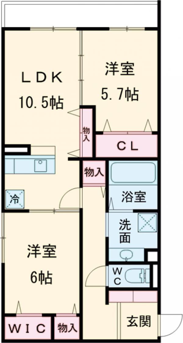 gracia naveの間取り