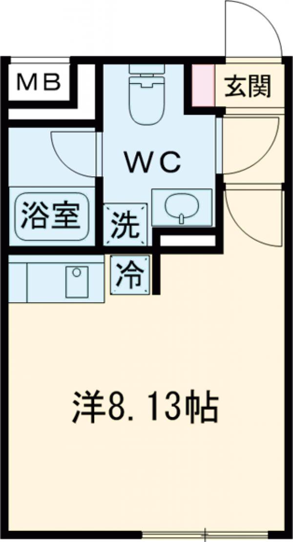 レクス武蔵小山の間取り