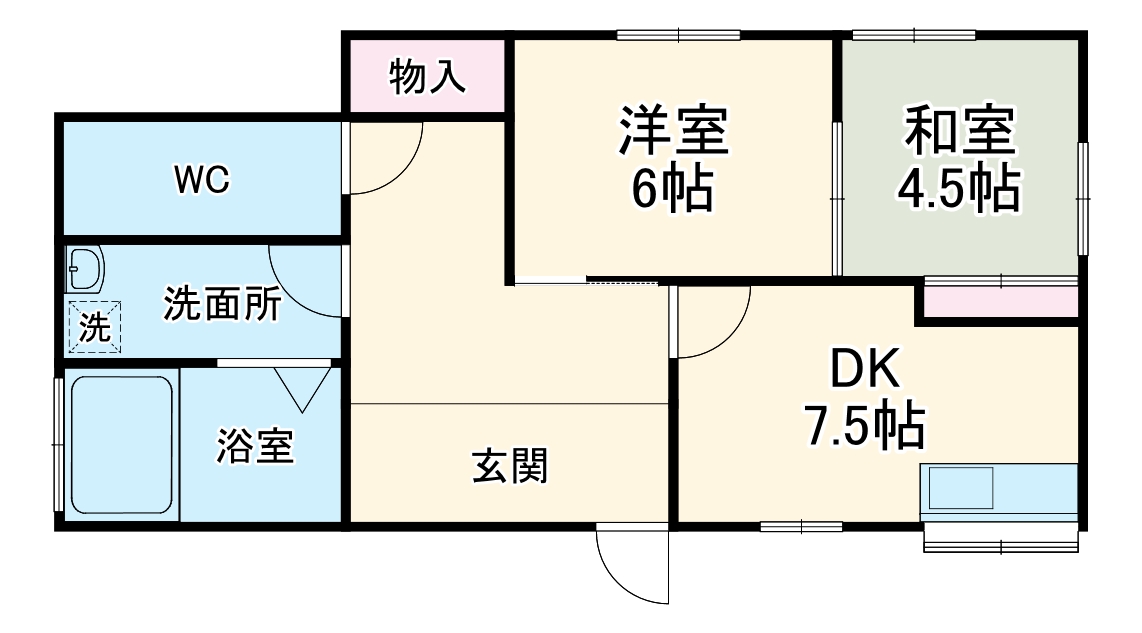 湘南コマサイレントの間取り