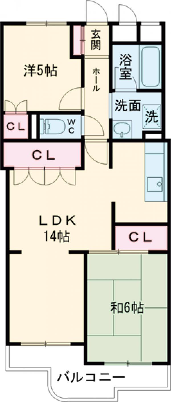 砧サンハイムの間取り