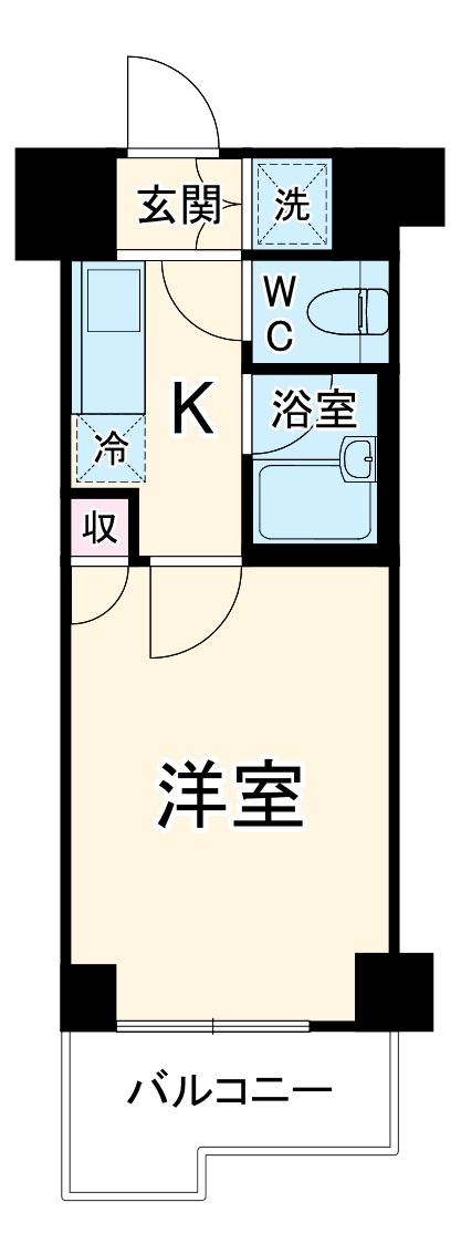ルーブル溝の口参番館の間取り