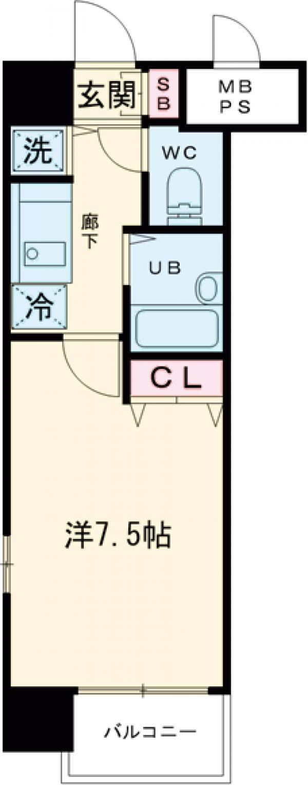 メインステージ練馬Ⅱの間取り