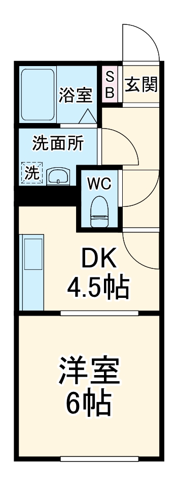 NOARK今成の間取り