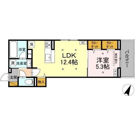 コニフェールⅡの間取り