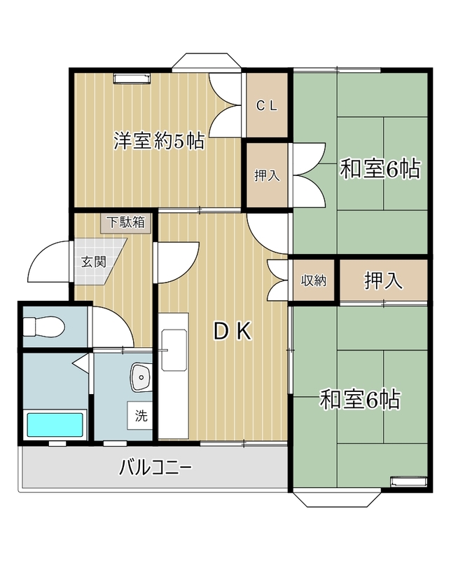 メゾン・クレールの間取り