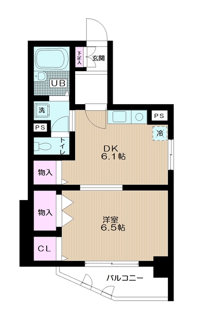 ワコーレルミエール三ノ輪の間取り