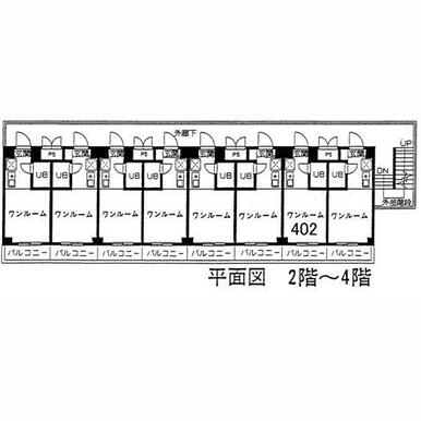 ウェルストーンⅢの間取り