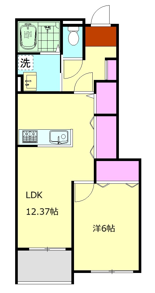 メビウステラスの間取り