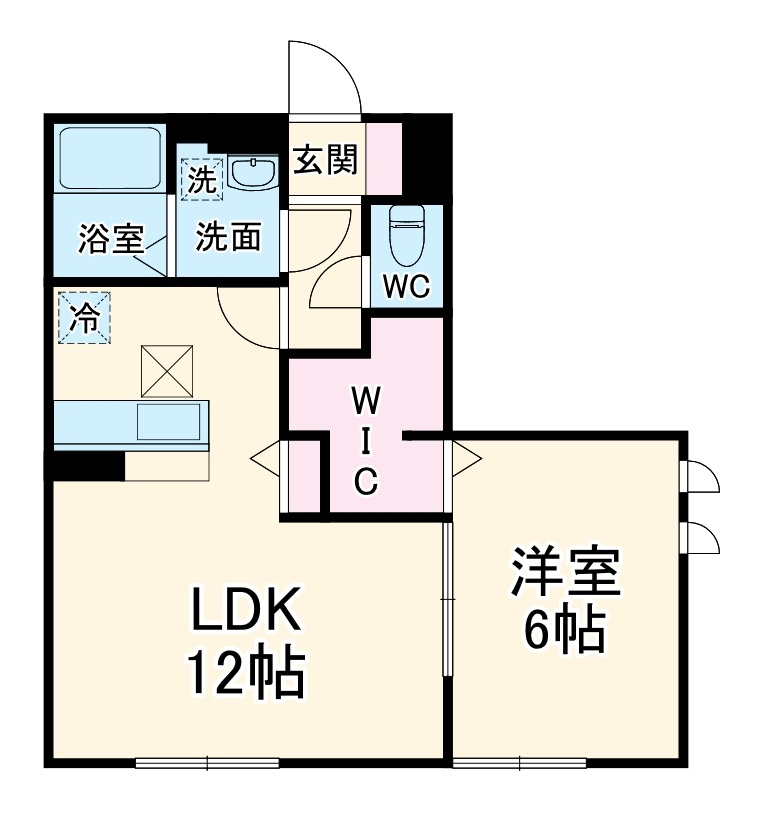 ロワール藤沢の間取り