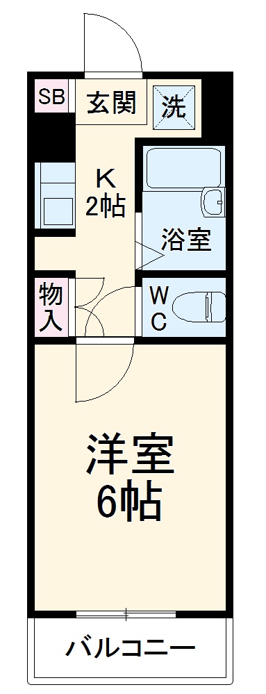 PLENDY稲田堤01の間取り