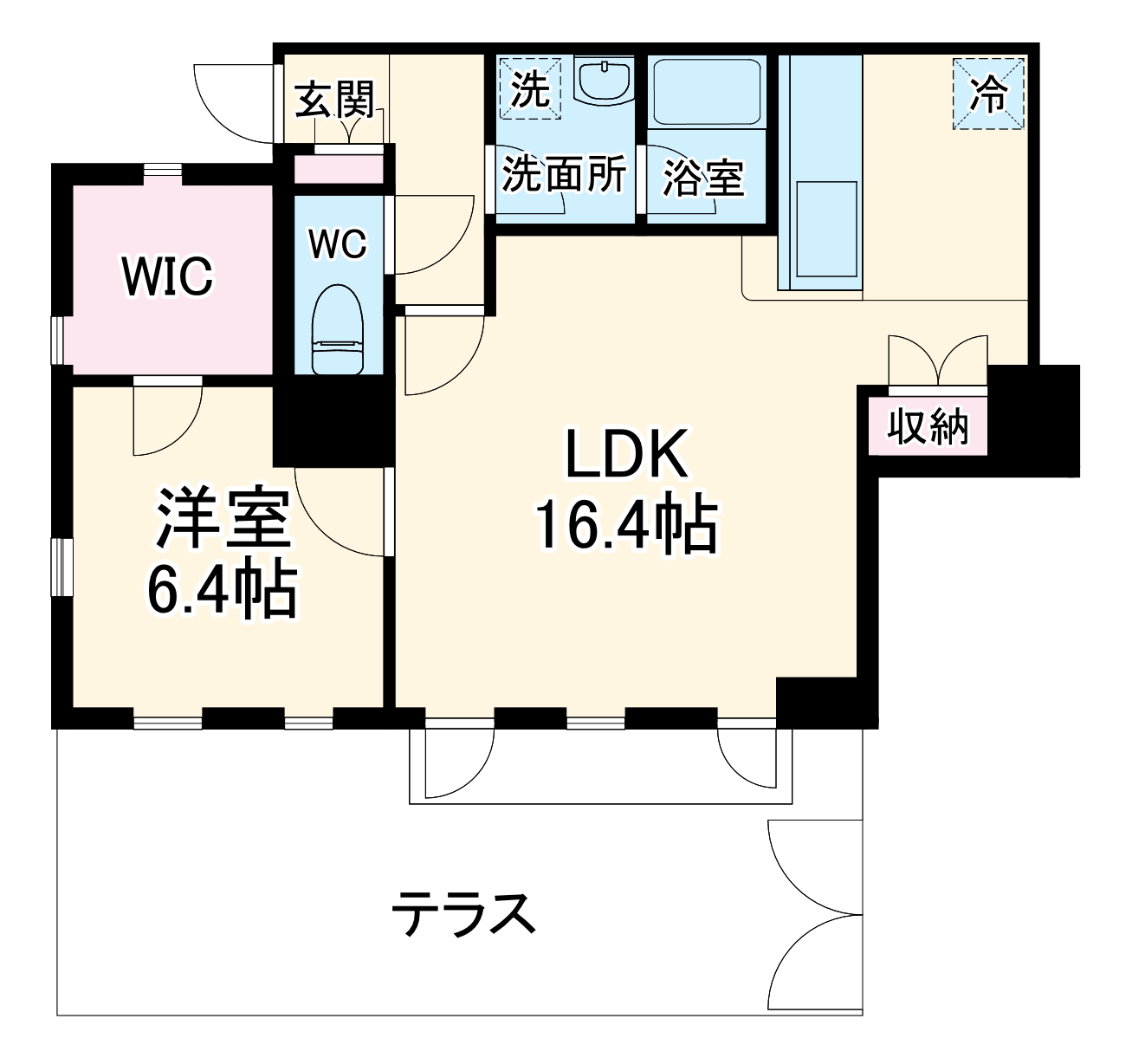 LaBrevitaの間取り