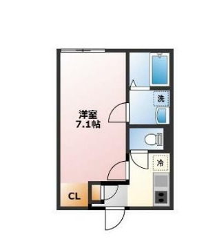 Foresight Inn南矢名の間取り