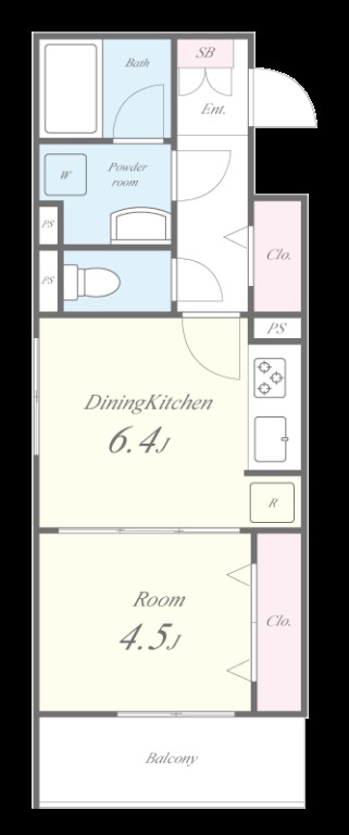 ローレルの間取り