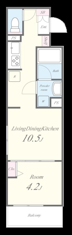 ローレルの間取り