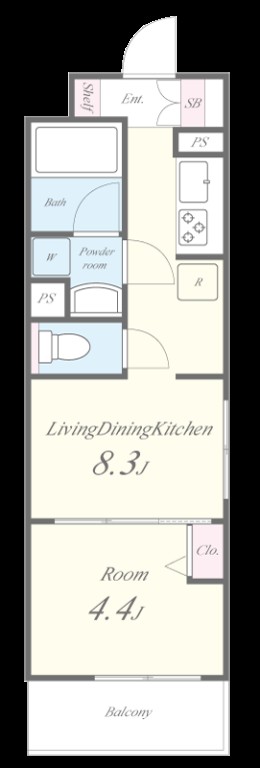 ローレルの間取り