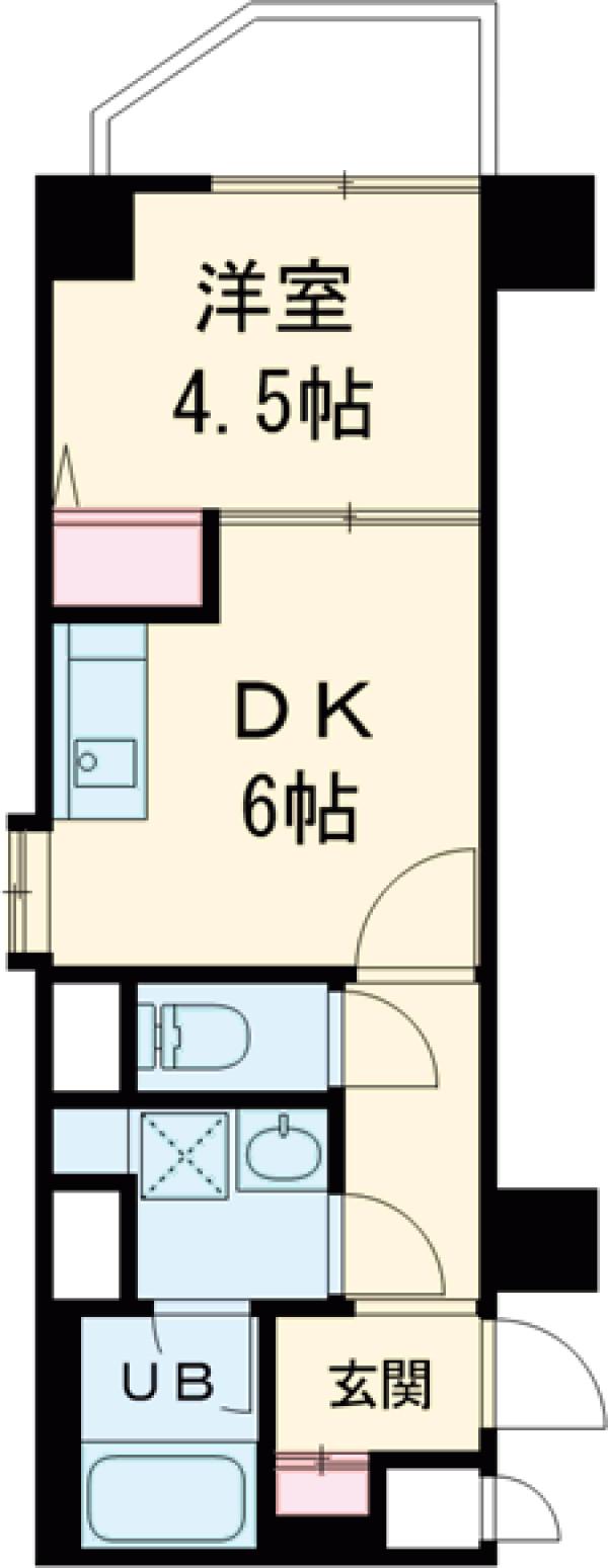 スプランディッド大島の間取り