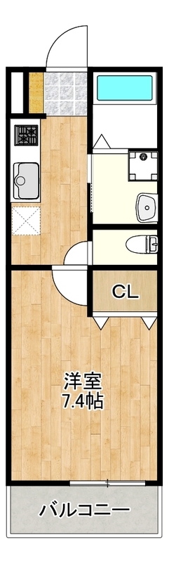 Maison Claire南柏の間取り