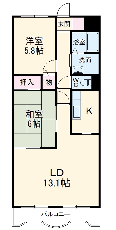 ダイヤメゾン戸田公園の間取り