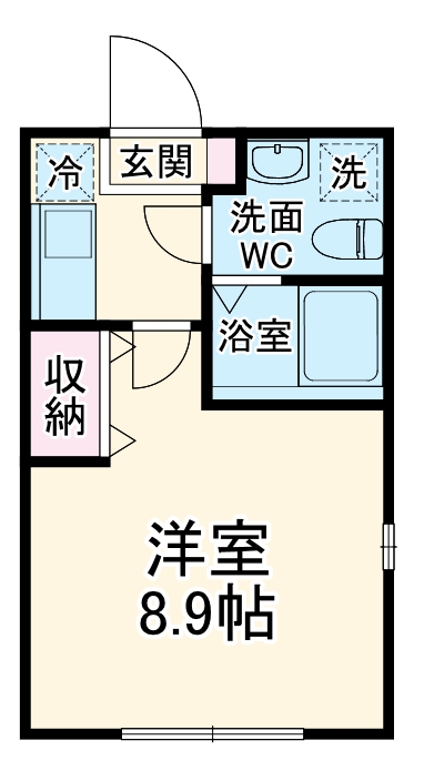アザーレ・レーヴ淵野辺の間取り