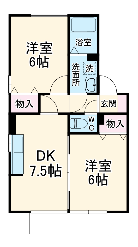 グリーンエクセルの間取り