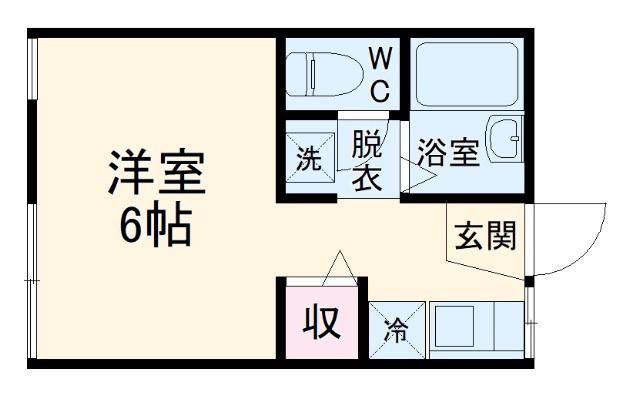 レジデンスAHKの間取り