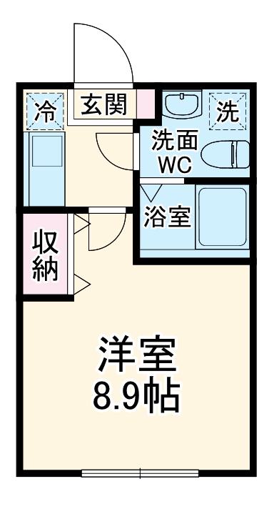 アザーレ・レーヴ淵野辺の間取り