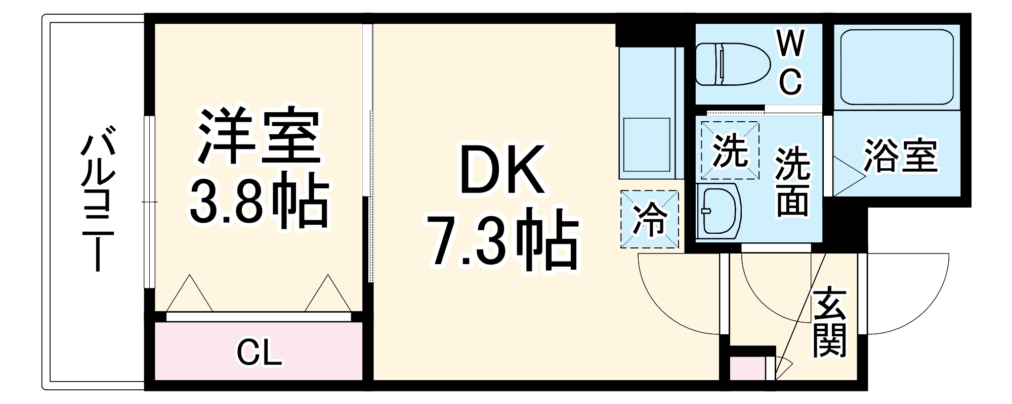 SK八潮の間取り