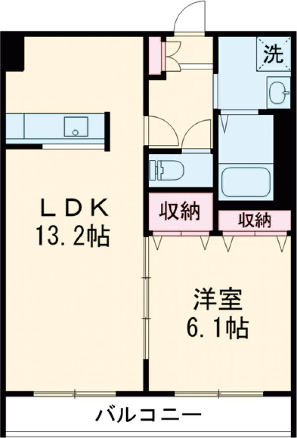 ヴィラ南浦の間取り