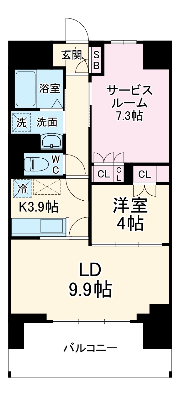 リーラ横浜川和町の間取り