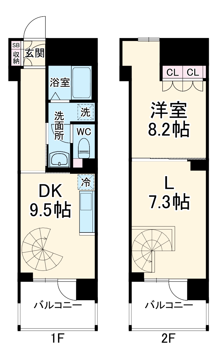 リーラ横浜川和町の間取り