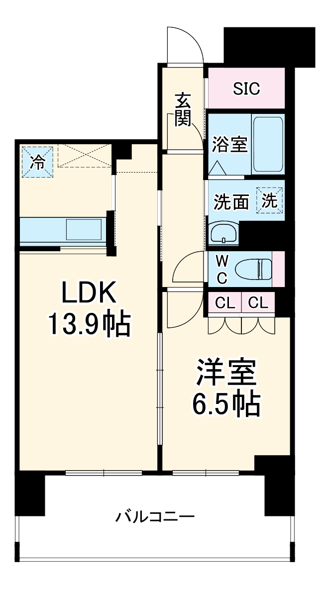 リーラ横浜川和町の間取り