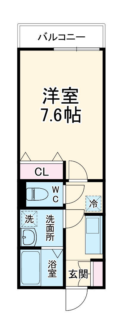 Ocean Hills北矢名の間取り
