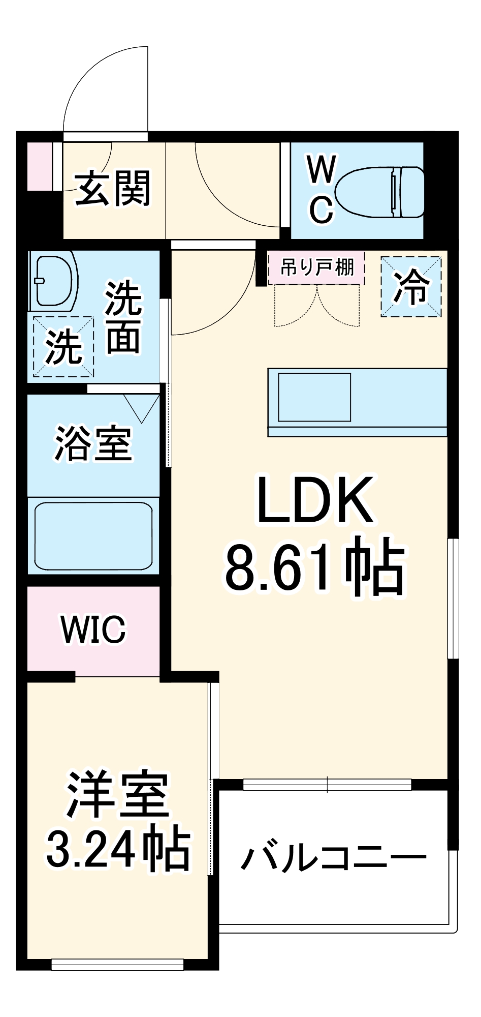 REGALEST五条大宮の間取り
