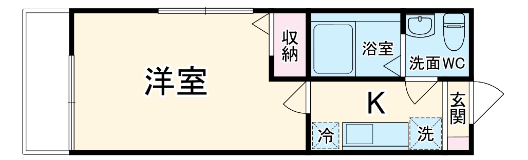 アザーレ・ソラ淵野辺の間取り