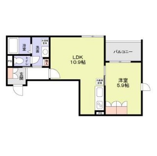 中野区野方4丁目計画の間取り