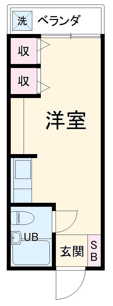 ひかりハイツの間取り