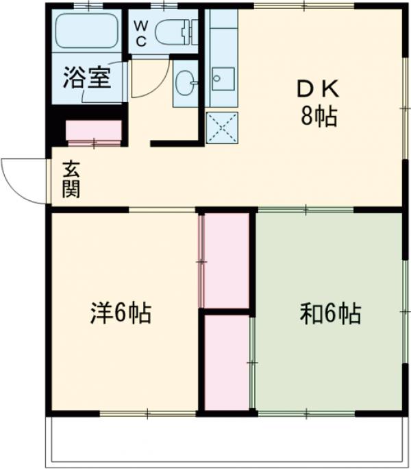 ラ・プラージュⅢの間取り