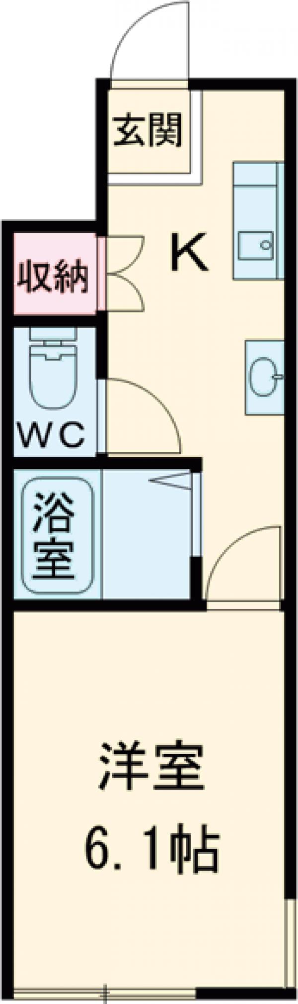 エクセルコート武蔵関の間取り