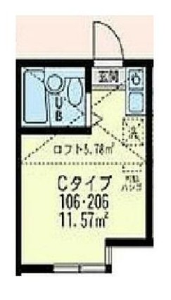 ユナイト塩浜イムディーナの間取り