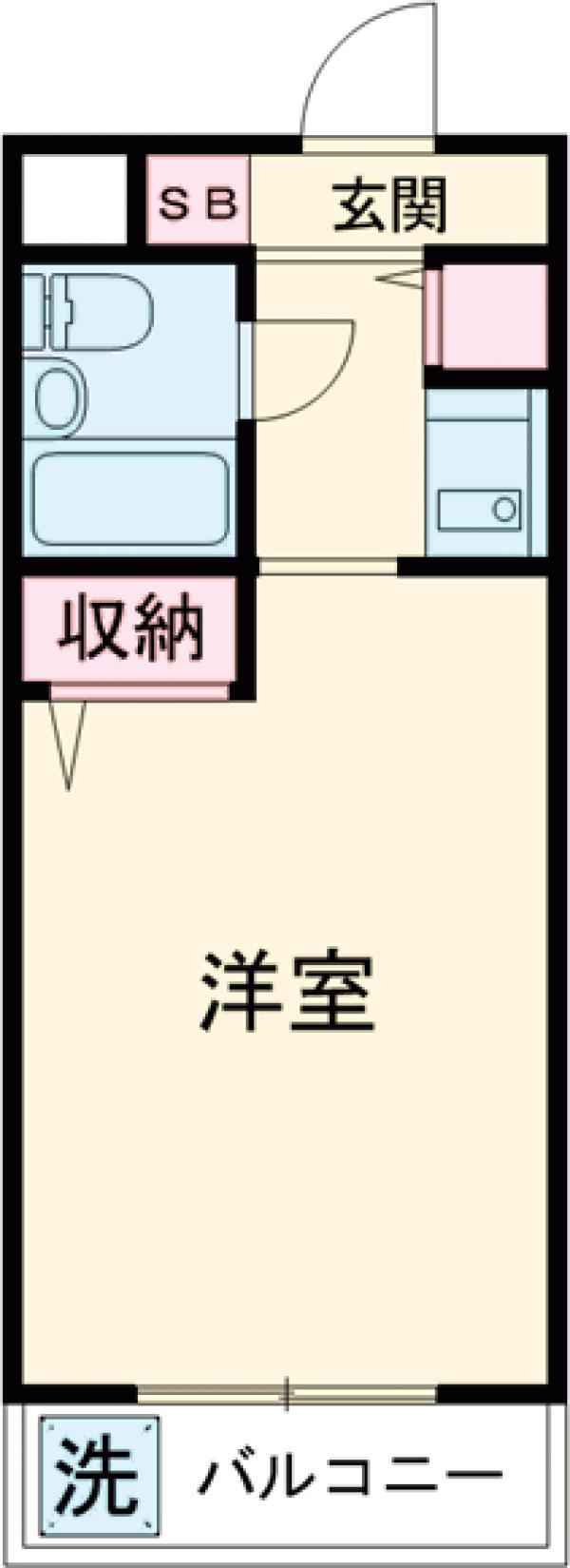 エクスクルーシヴ久留米の間取り