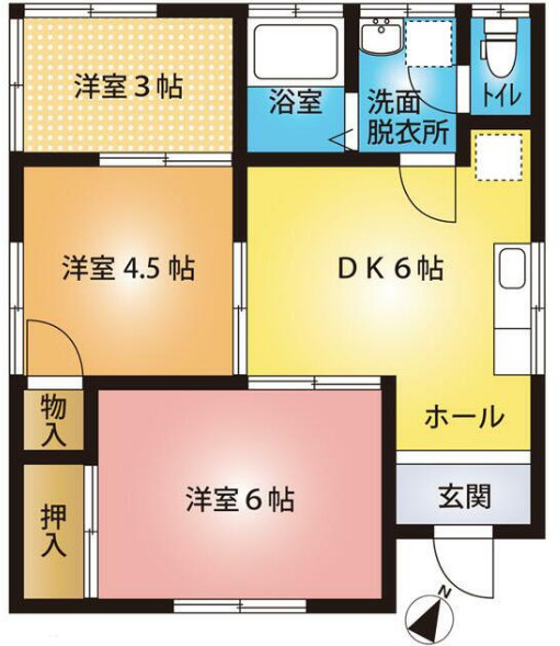 パーク稲穂の間取り