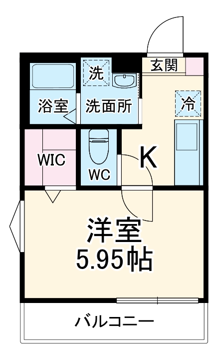 WithFun小田急相模原駅南口の間取り