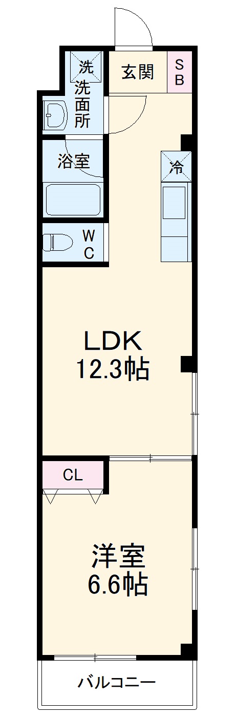 SAKURAマンションの間取り