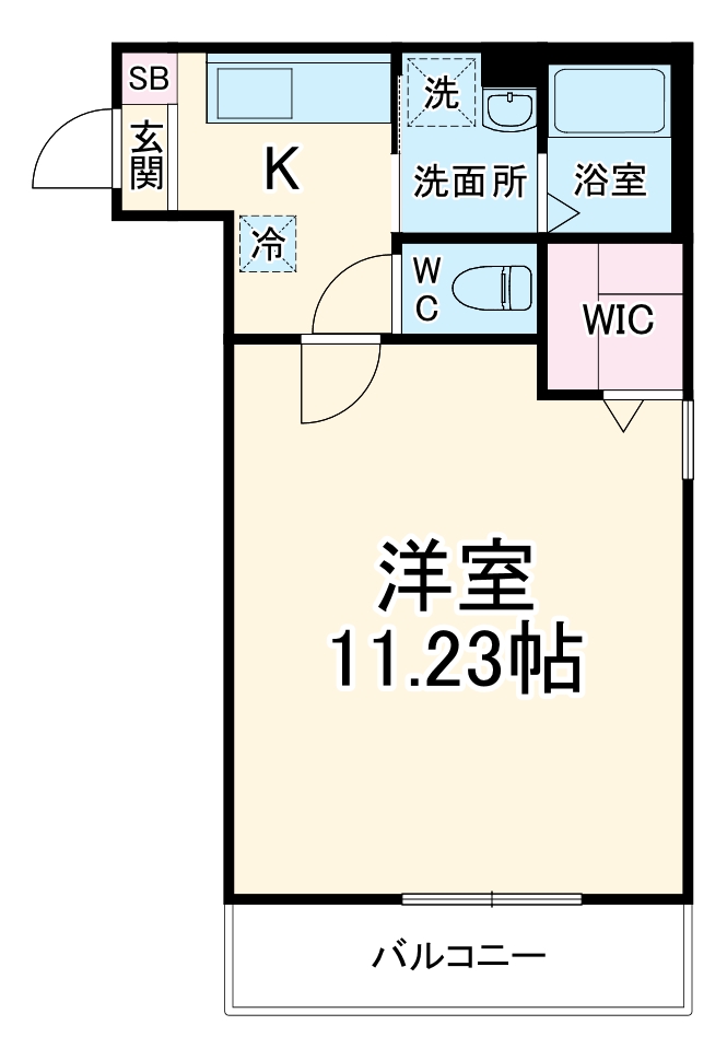 WithFun小田急相模原駅南口の間取り