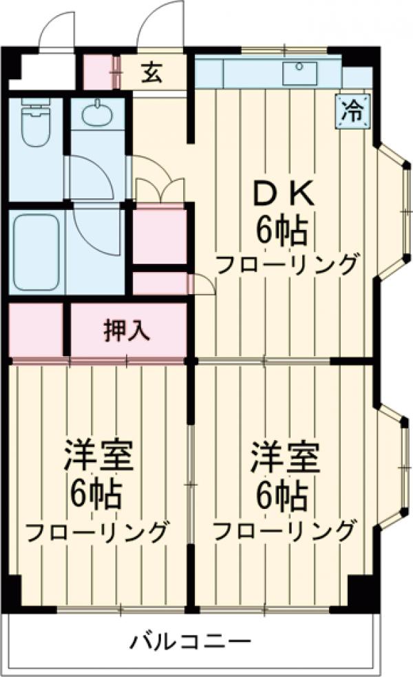 アクティブ平尾の間取り