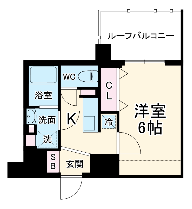 LUXENA勝田台の間取り