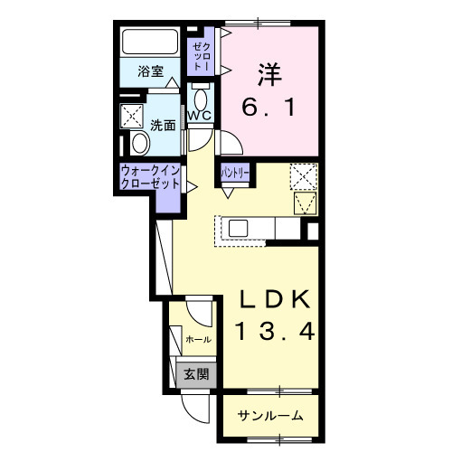 グランメゾン ネスト88の間取り