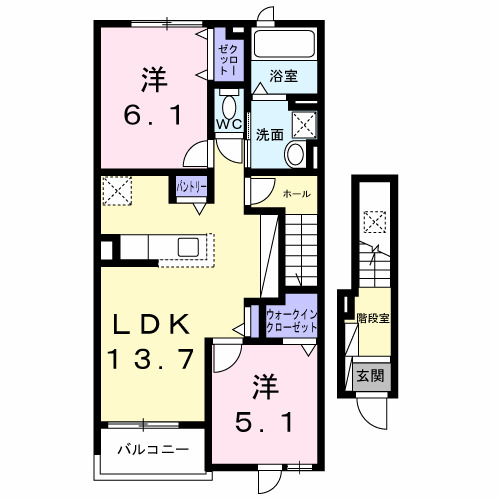 グランメゾン ネスト88の間取り