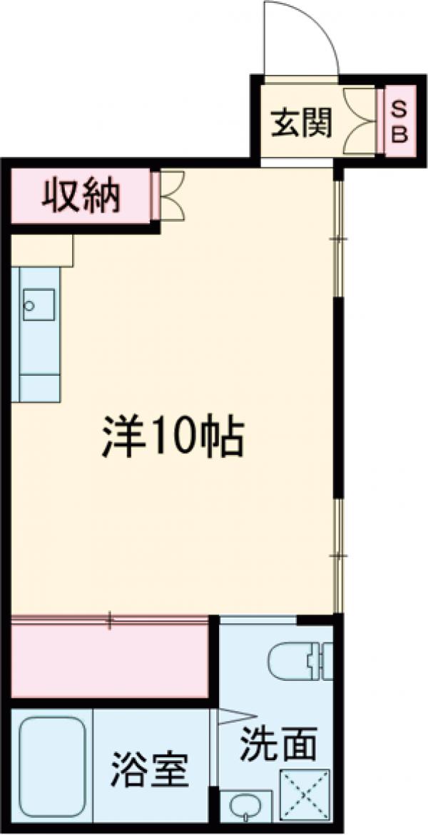 STELLA洗足池の間取り