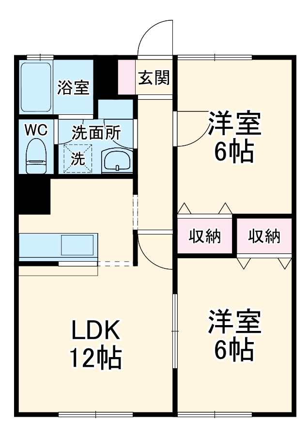 リヴァープレインの間取り